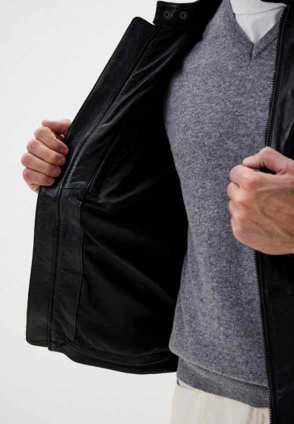 Куртка кожаная Urban Fashion for Men