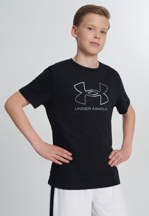 Футболка для мальчиков Under Armour GL Foundation, Черный