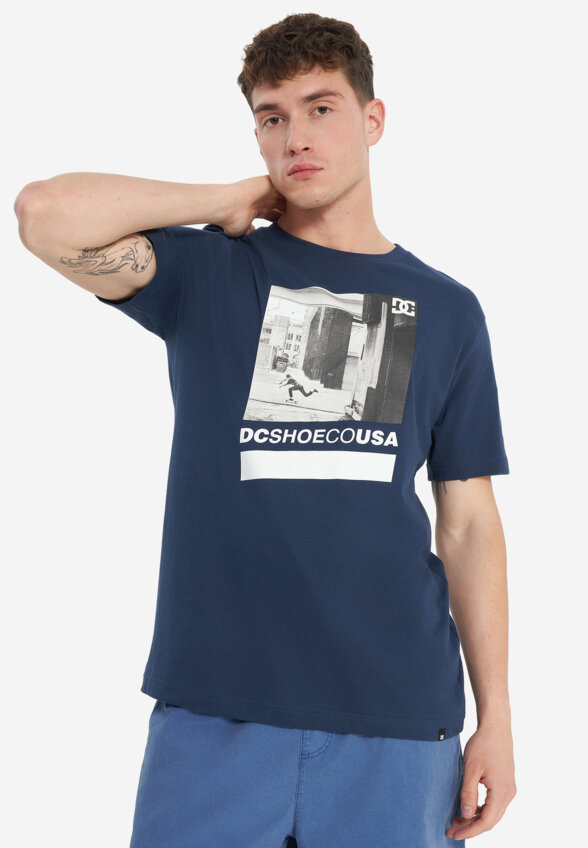 Футболка мужская DC Shoes Essy Street Scene, Синий