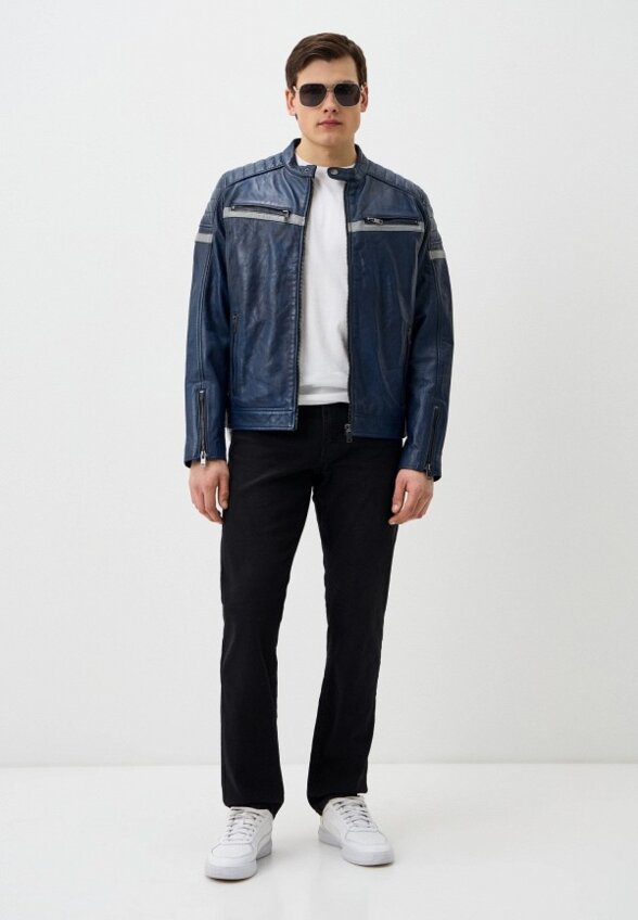 Куртка кожаная Jorg Weber