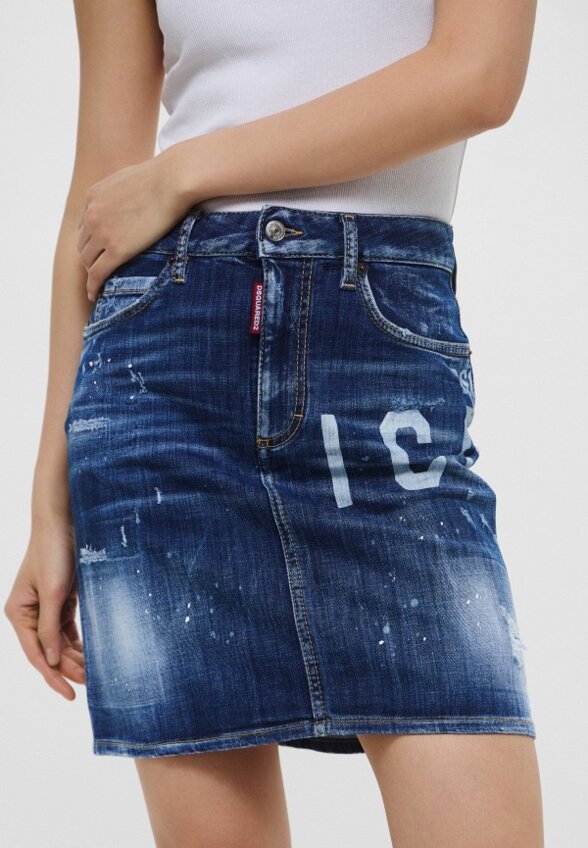 Юбка джинсовая Dsquared2