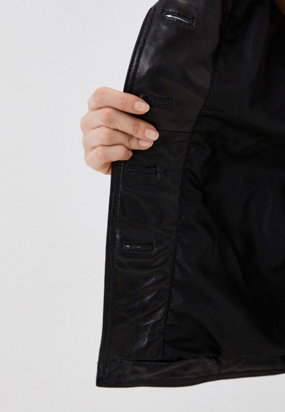 Куртка кожаная Снежная Королева