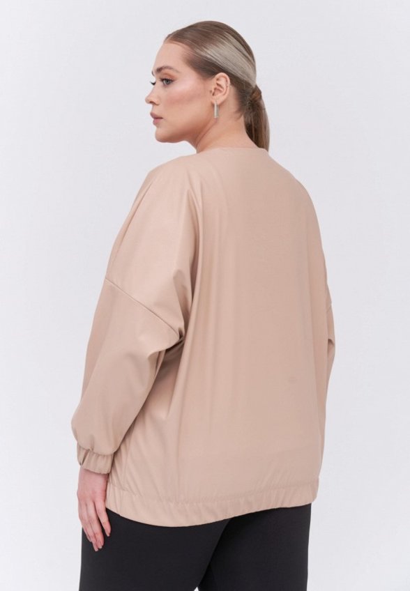 Куртка кожаная Артесса