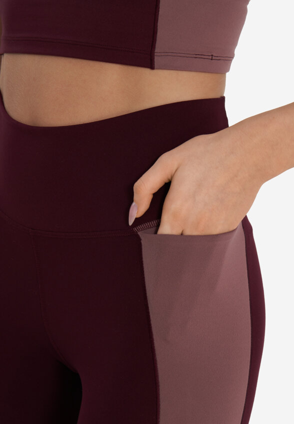 Легинсы женские Under Armour Meridian Colorblock, Розовый
