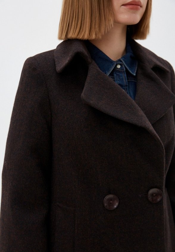 Пальто двубортное Louren Wilton