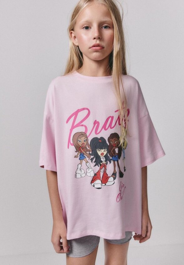 Пижама с принтом для девочек из коллекции SELA x BRATZ