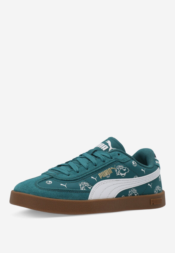 Кеды детские PUMA Club II Era Super, Зеленый