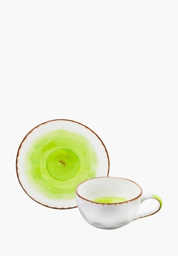 Чашка с блюдцем Elan Gallery