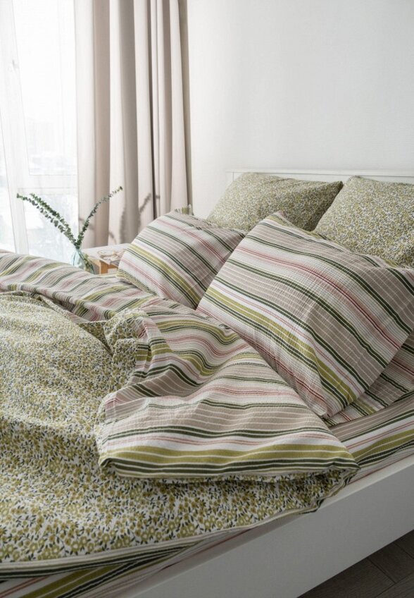 Постельное белье Евро DeNastia