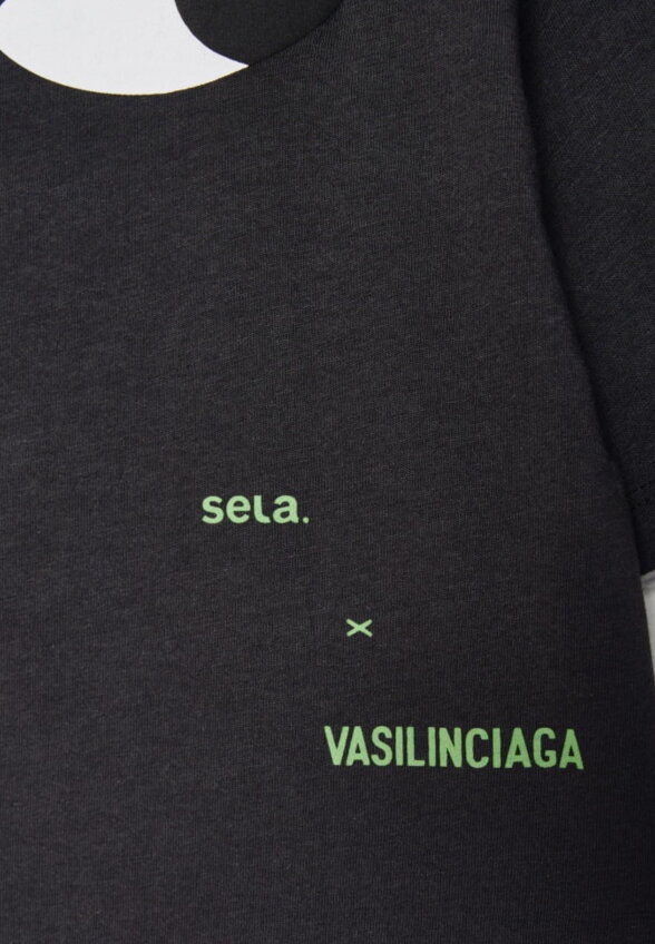 Футболка оверсайз для мальчиков из коллекции SELA х VASILINCIAGA