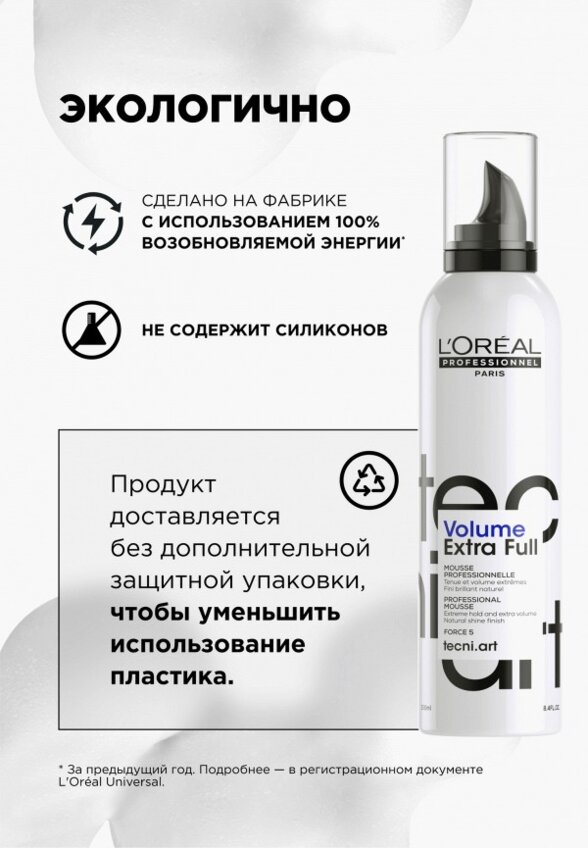 Мусс для укладки L'Oreal Professionnel