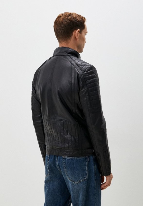 Куртка кожаная Urban Fashion for Men