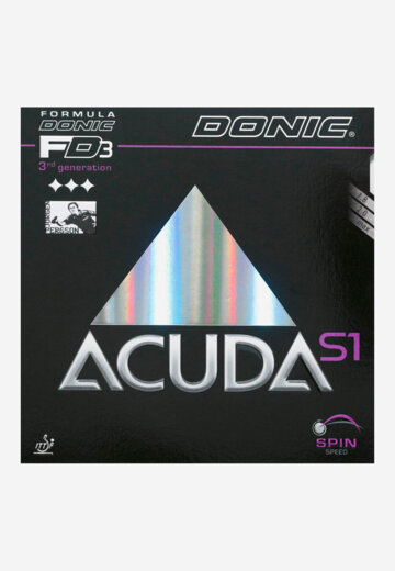 Накладка для ракетки DONIC Acuda S1, Черный