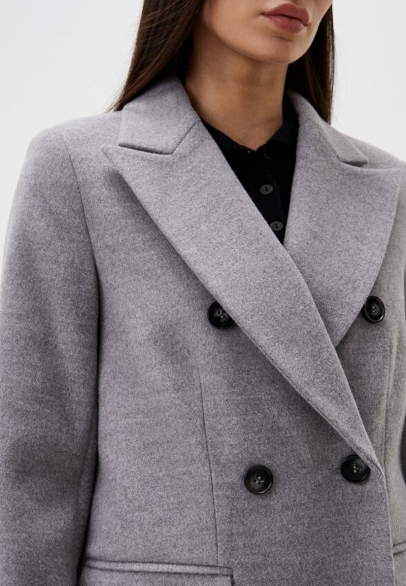 Пальто двубортное Neohit