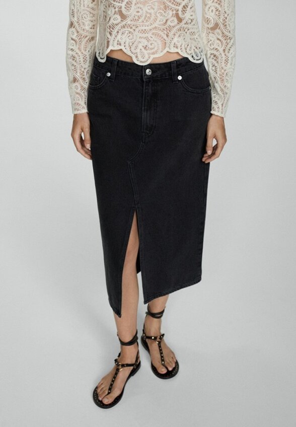 Юбка джинсовая Mango