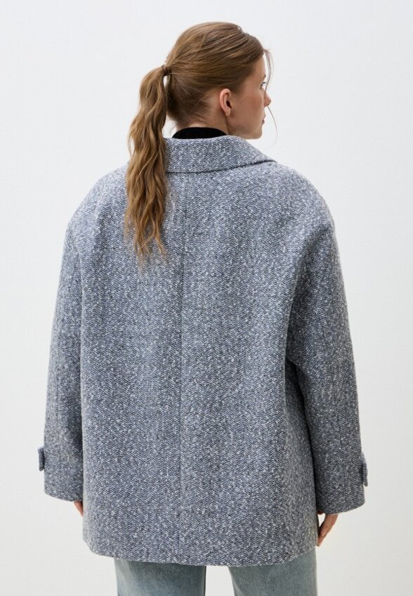 Пальто двубортное Le Monique