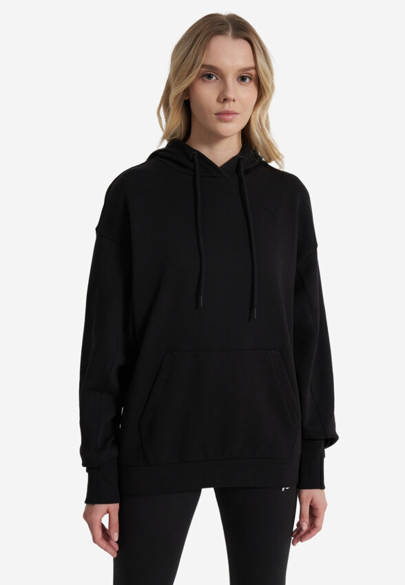 Худи женское PUMA Relaxed, Черный