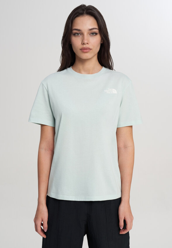 Футболка женская The North Face Evolution Box Nse Relaxed, Голубой