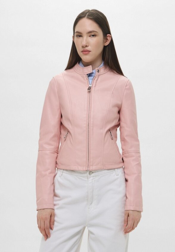 Куртка кожаная Trussardi