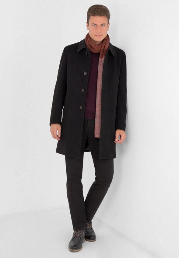 Пальто однобортное Thomas Berger