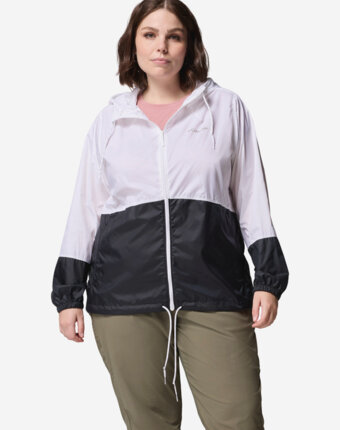 Ветровка женская Columbia Flash Forward II Windbreaker, Plus Size, Белый женщинам
