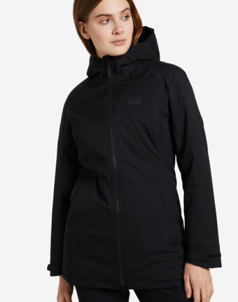 Куртка утепленная женская Jack Wolfskin Stirnberg, Черный женщинам