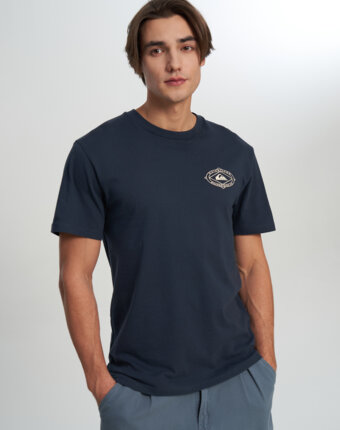 Футболка мужская Quiksilver Nada Mas Tee, Синий женщинам