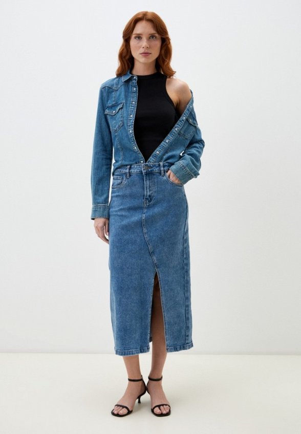 Юбка джинсовая Gaxgax