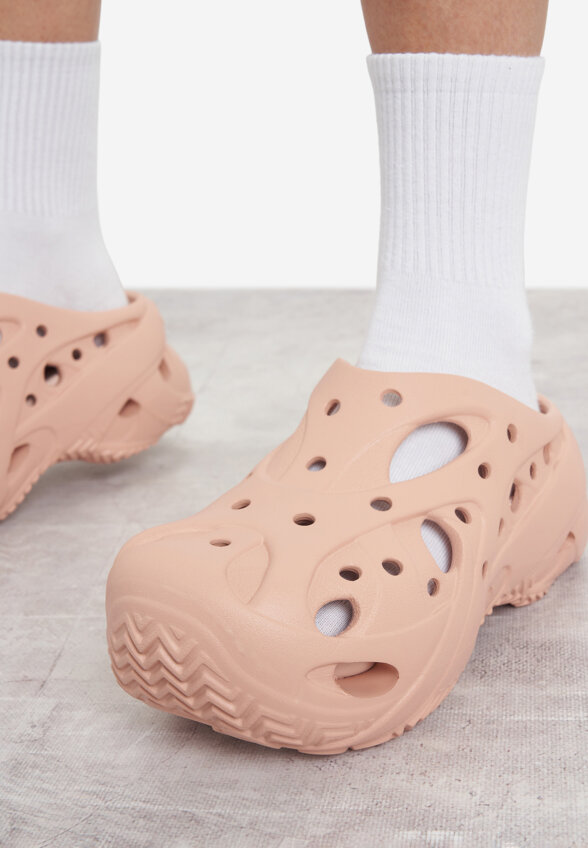 Сабо женские Crocs Caged, Бежевый