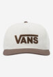 Бейсболка Vans Drop V Logo, Коричневый2  - превью