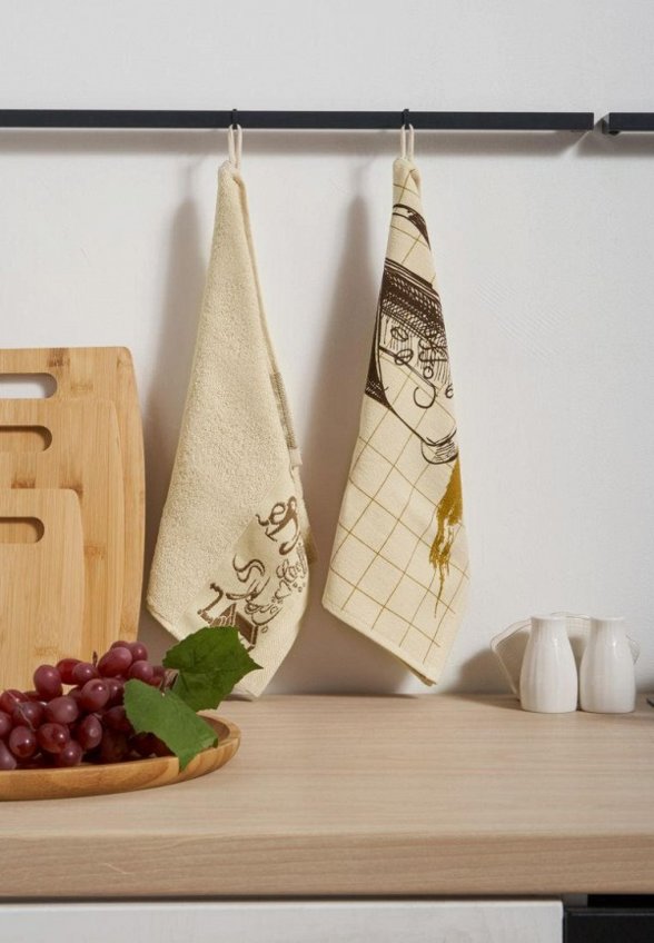 Набор полотенец кухонных Sanpa