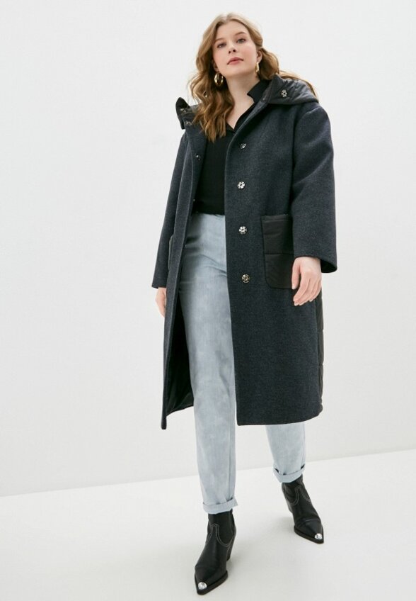 Пальто однобортное Ovelli