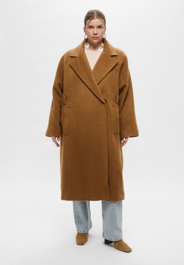 Пальто однобортное H&M