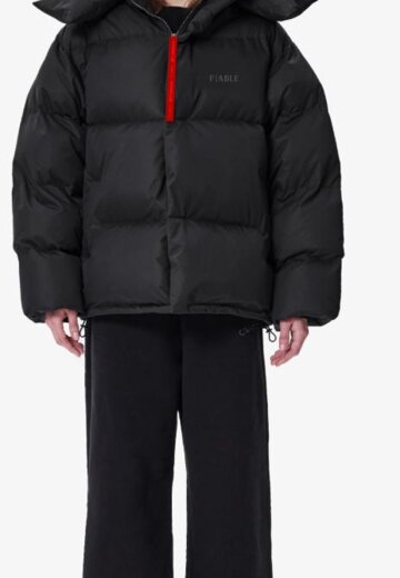 Пуховик YM | FORM SHADE BLACK FABLE