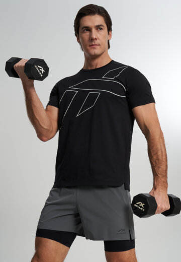 Футболка мужская Athlex, Черный