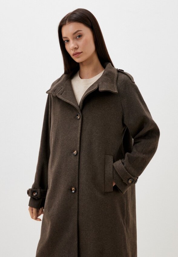 Пальто однобортное Снежная Королева