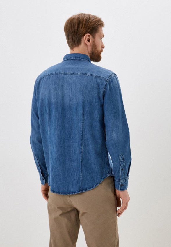 Рубашка джинсовая Sisley