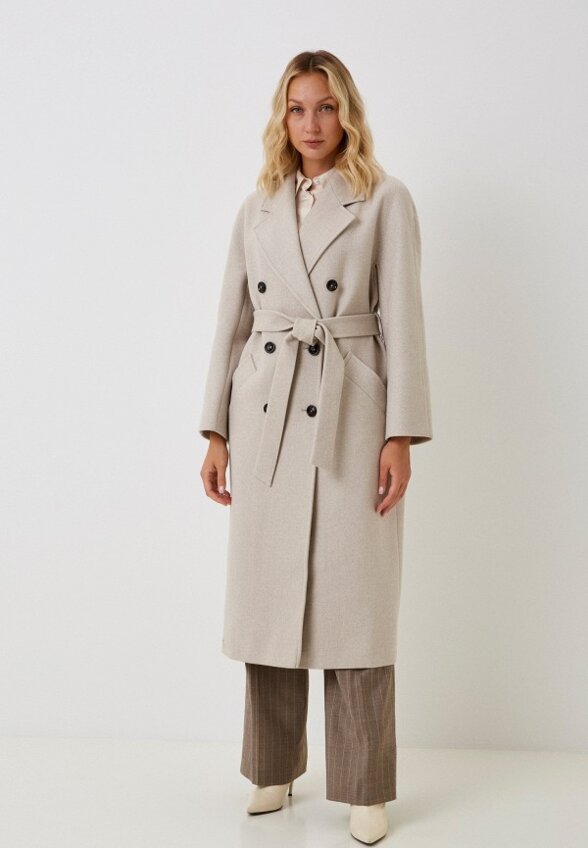 Пальто двубортное Almarosa