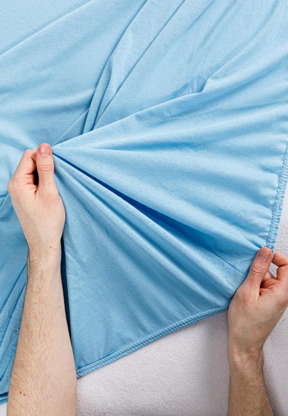 Простыня 1,5-спальная Ночь нежна