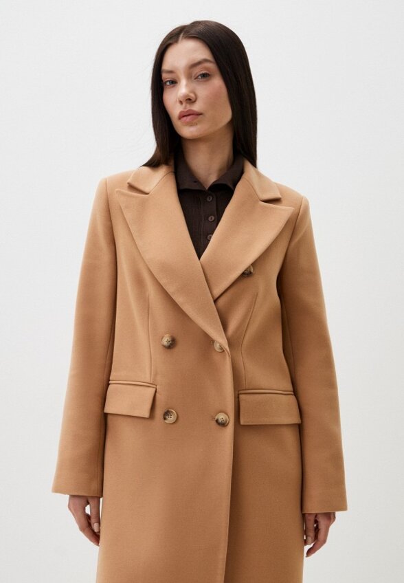 Пальто двубортное Neohit