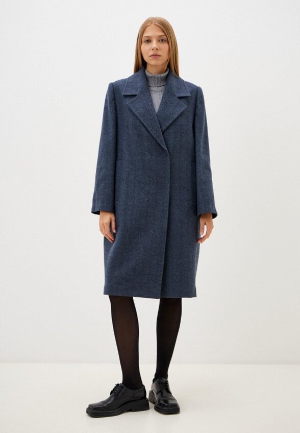 Пальто двубортное Rozhkova