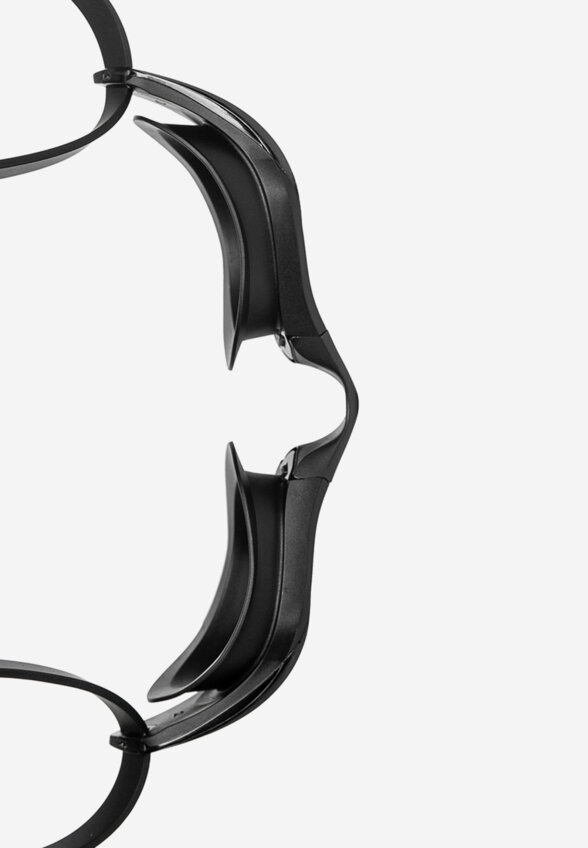 Очки для плавания Mad Wave Dynamix Mirror, Черный