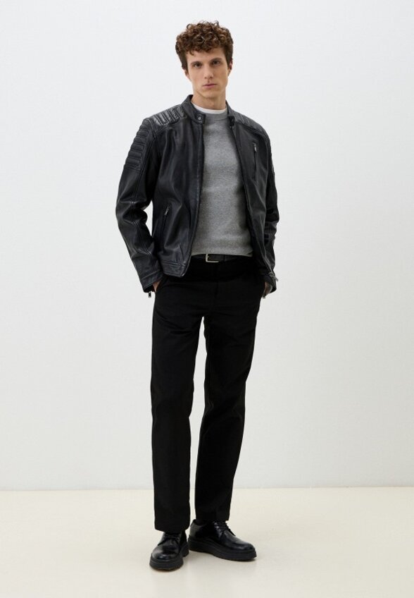 Куртка кожаная Jorg Weber