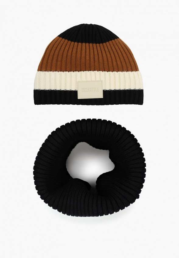 Шапка и снуд Nikastyle
