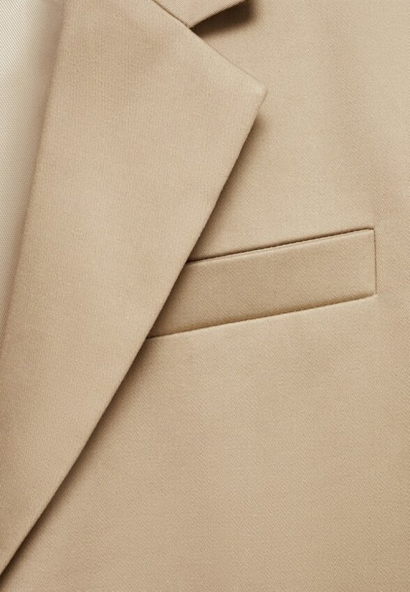 Пальто однобортное Mango