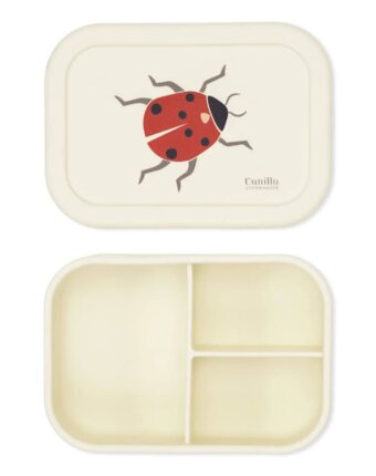 Ланч-бокс Vanilla Copenhagen "Ladybug", молочный женщинам