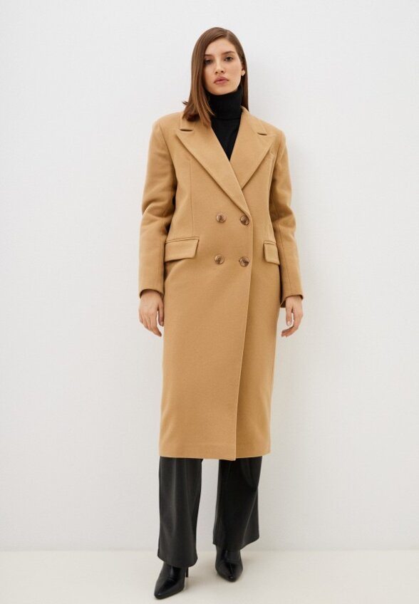 Пальто двубортное Pepen