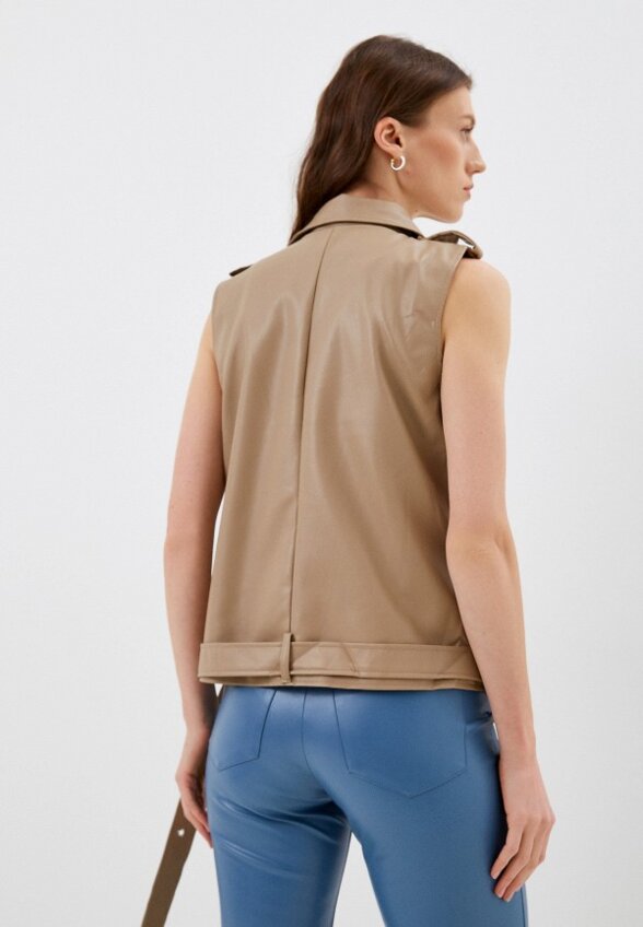 Жилет кожаный Elsi