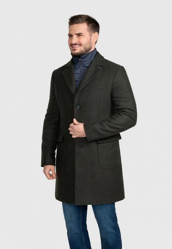 Пальто однобортное Sarto Reale