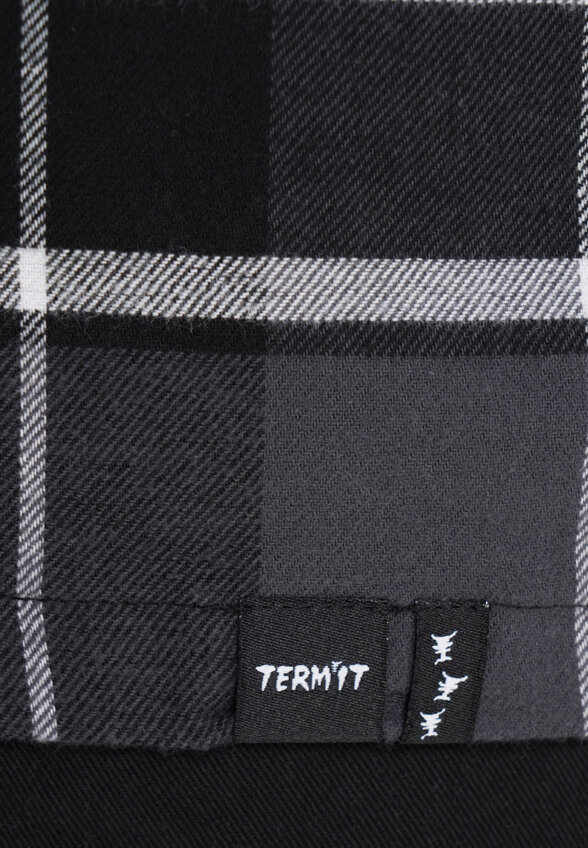 Рубашка мужская оверсайз Termit, Серый
